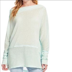 Free People thermal Long Sleeves Top NWT